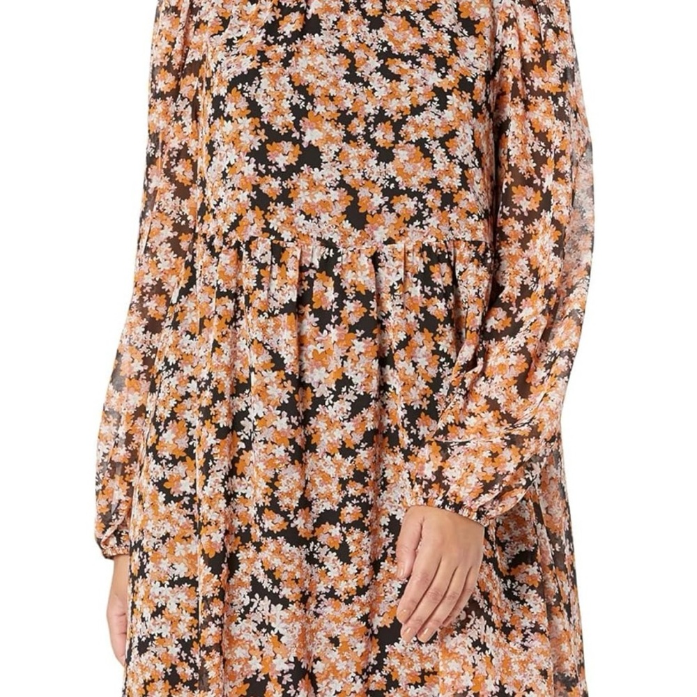 Floral Long Sleeve Dress